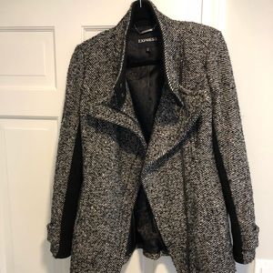 Express tweed coat